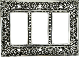 Switch Plates Glendale Triple Gfi Switch Cover 8966/6