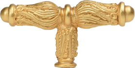 Acanthus knob with feather scroll 1065-8
