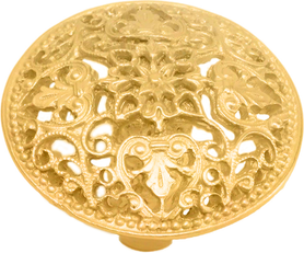 Juliane Grace large knob in Gilded Mercury. 142-8
