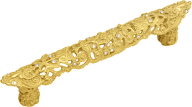 Juliane Grace 4'' cc pull with Swarovski Clear & Aurore Boreale Crystals 149-8CAB