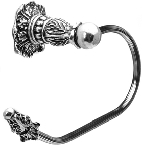 Acanthus swing tissue reeded ring left Renaissance style 1643R-9