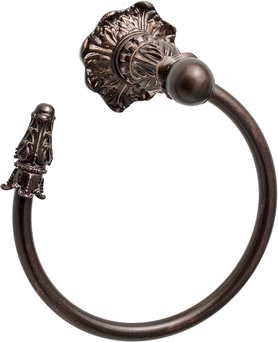 Acanthus swing towel smooth ring left Renaissance style 1645-22