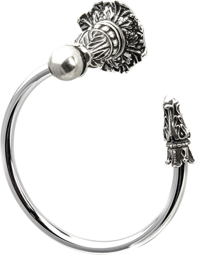 Acanthus swing towel smooth ring right Renaissance style 1646-9