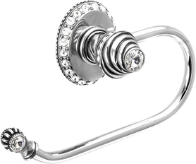 Cache Caché ll large swing tissue smooth ring left with 42 rivoli Swarovski Clear Crystals 1852-9C