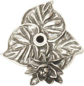 In The Garden Carpe Diem Chalice Triple lily pad back plate 2548-9