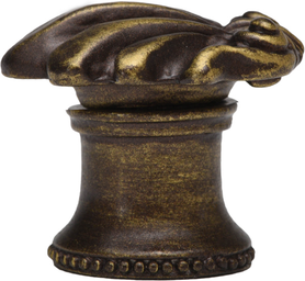 Aphrodite small shell knob 347-3