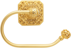 Juliane Grace swing tissue reeded ring right with 131 Swarovski Clear Crystals 4057R-8C