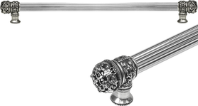 Juliane Grace 22'' cc with 5/8'' reeded center long pull small finial in Chalice. 5614R-9