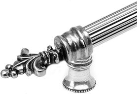 Charlemagne 12'' cc w/ 5/8'' reeded center long pull 5652R-9