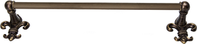 Charlemagne 24'' o.c towel Bar with 5/8'' reeded center 566R-3