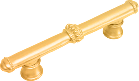 Classic/Beaded Classic 3'' cc pull w/ beaded treatment on center and ends 720B-8