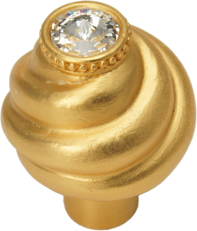 Caché knob with Swarovski Clear Crystals 868-8C