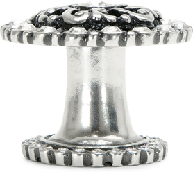 Cache Caché medium round knob with halo platform with Swarovski Clear Crystals 873H-9C