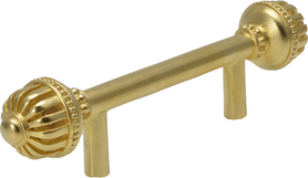 Cricket Cage large 3'' cc pull in Gilded Mercury. 959-8