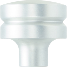 Latitude Round large aluminum knob, satin nickel finish CD-LRA