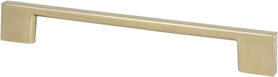 Transitional Advantage Four 160mm CC Champagne Rectangle Pull 9059-40CZ-P