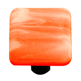 Swirl Collection Opal Orange Knob