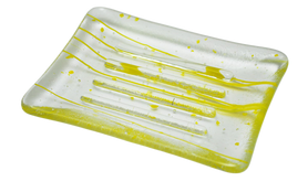 Mardi Gras Collection Yellow Soap Dish