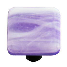 White Swirl Cobalt Blue Knob