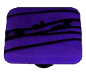 Black Mard Gras, Cobalt Blue, Knob