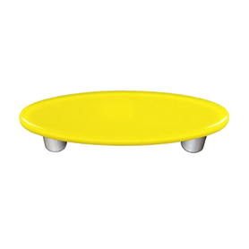 Canary Yellow Oval Pull