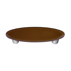 Light Bronze Oval Pull