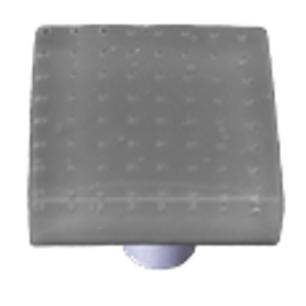 bubbles Deco Gray Square Knob