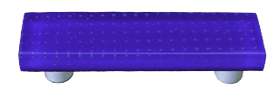 Bubbles Deep Cobalt Blue Rectangle Pull