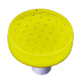 Bubbles Sunflower Yellow Circle Knob