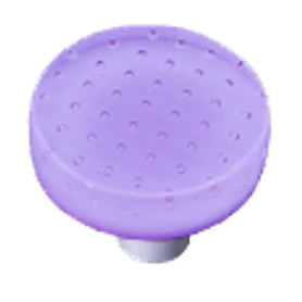 Bubbles Lavender Circle Knob