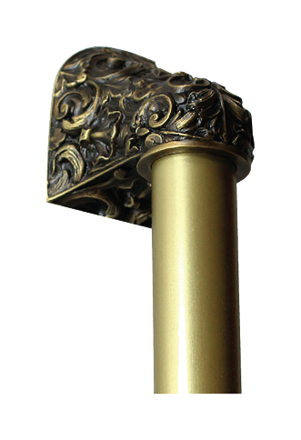 Acanthus  NHO-500-16PL  in Antique Brass