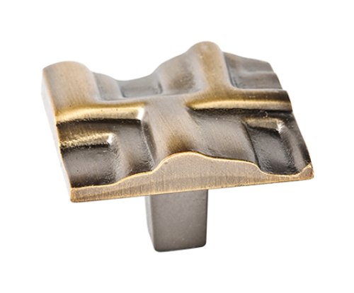 Rio Knob 1 5/8'' C-RIO03  in Antique Brass