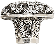 Finish-Burnished Silver Plate