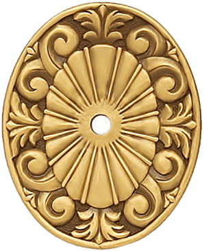 Finish-Florentine Gold Plate