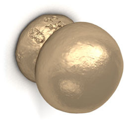 The Hearst Castle Mushroom Knob HCC220-19 in Antique