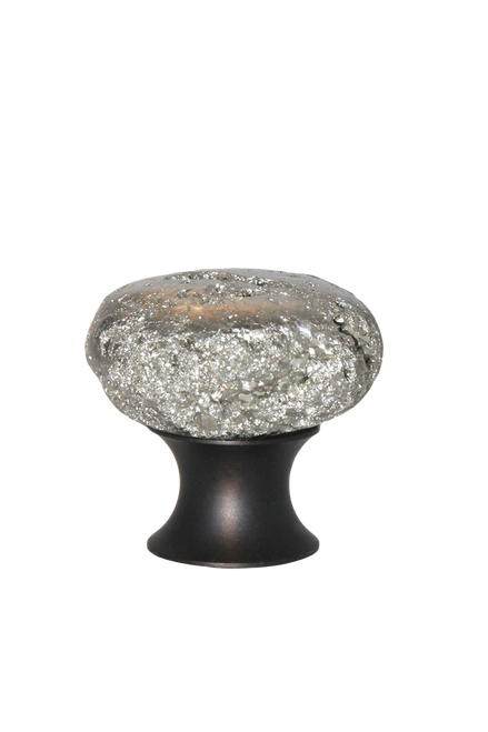 Pyrite with PVD Brass Base