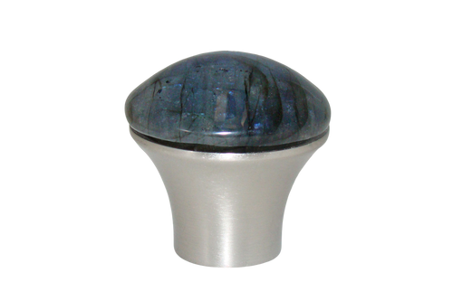 Labradorite with PVD Brass Base