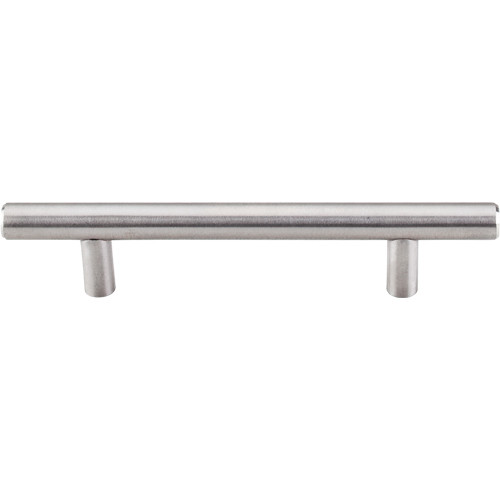 Stainless Hollow Bar Pull 3 3/4'' cc H2  in Brushed Stainless Steel