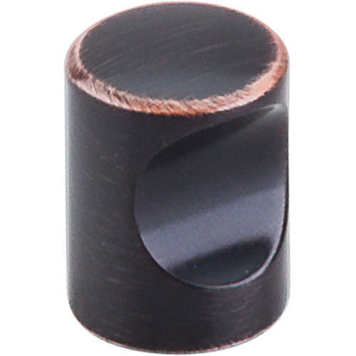 Nouveau Indent Knob 3/4'' M1860  in Tuscan Bronze