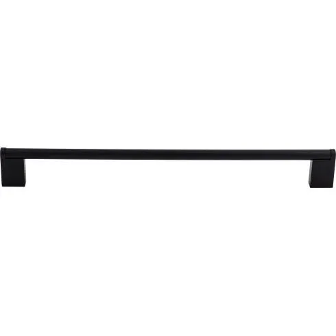 Bar s Princetonian Bar Pull 15'' cc M1060 Flat Black