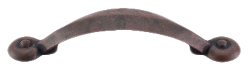 Angle Pull 3 Inch cc in Patina Rouge M1729