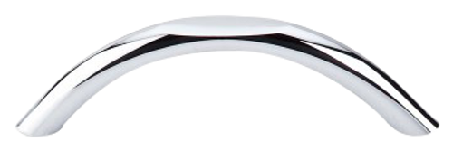 Curved Pull 3 3/4 Inch cc in Polished Chrome M540