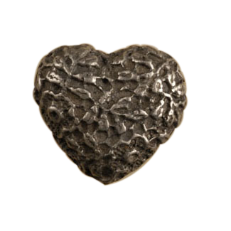 Cottage Lace Heart Knob