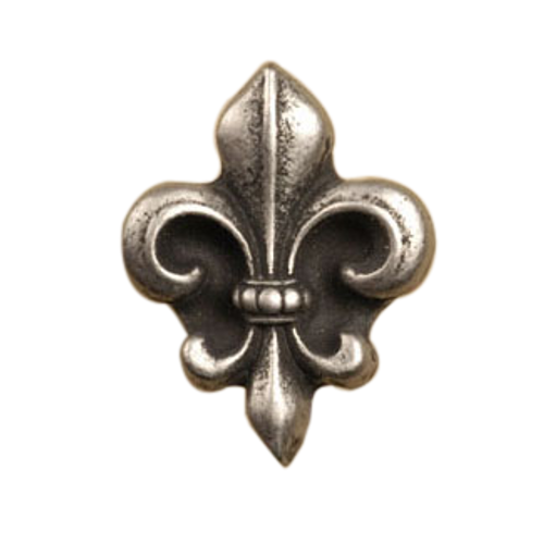 Fleur-de-Lis- Sm Knob