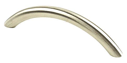 Stainless Steel Bow Handle, 96mm Drill Centers, Brushed