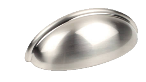 Builder's Choice 3'' c.c. Cup Pull Satin Nickel 03652-15 in Satin Nickel