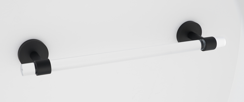 Contemporary Acrylic Bath 12'' Towel Bar A7220