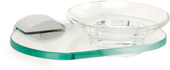 Contemporary 3 Bath Soap Dish A7630-PC