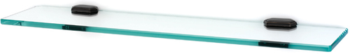 Nicole Bath 24'' Glass Shelf w/Brackets A7750-24