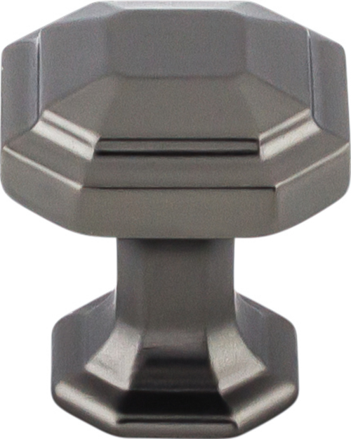 Chareau Emerald Knob 1 1/8 Inch Ash Gray TK286AG